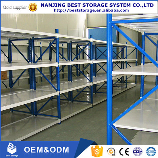 Nanjing Best Storage System medium duty longspan shelving with shelf divider