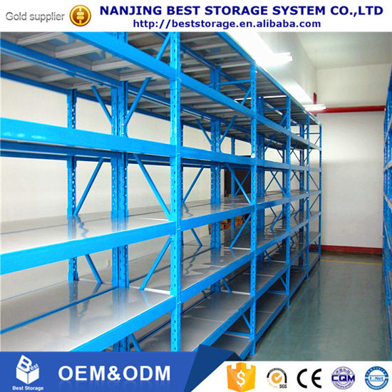 low cost high quality corrosion protection storage shelving unit bin rack with ISO CE for industrial warehouse