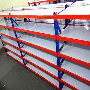 Factory sale cheap price warehouse storage medium duty shelf rack longspan racking shelving system