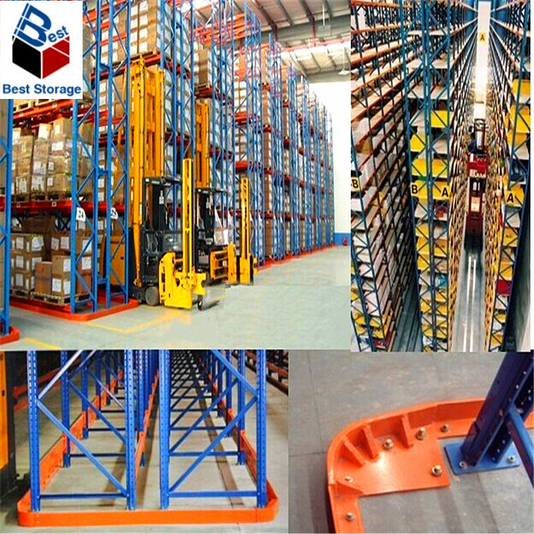 Nanjing storage warehouse shelves industrial pallet racking system heavy duty stackable metal pallet storage rack shelf beam