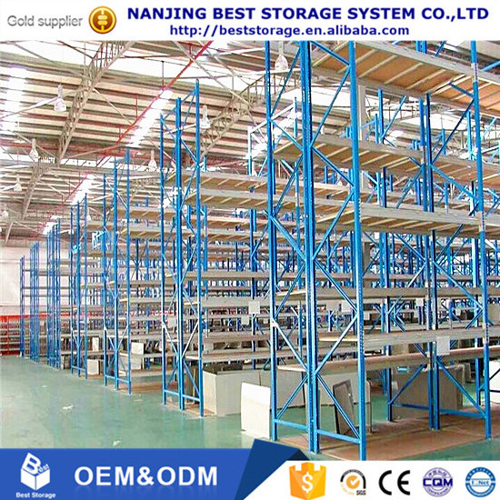 Nanjing factory warehouse storage medium duty shelf rack longspan racking shelving system