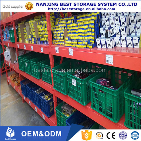 Factory sale cheap price warehouse storage medium duty shelf rack longspan racking shelving system