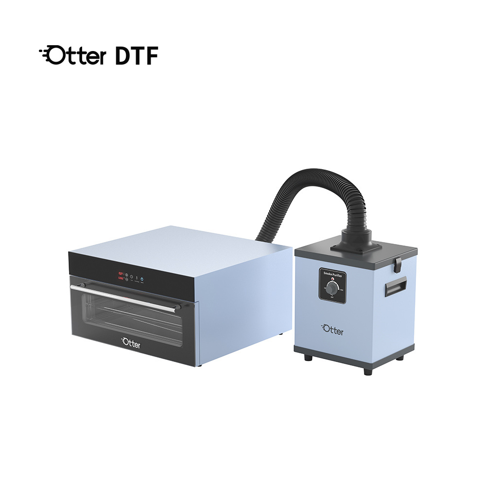 Tri-Layer Otter A3 A4 Small DTF Heat Transfer Printing Film Powder Oven Dryer Machine for Home and Retailers