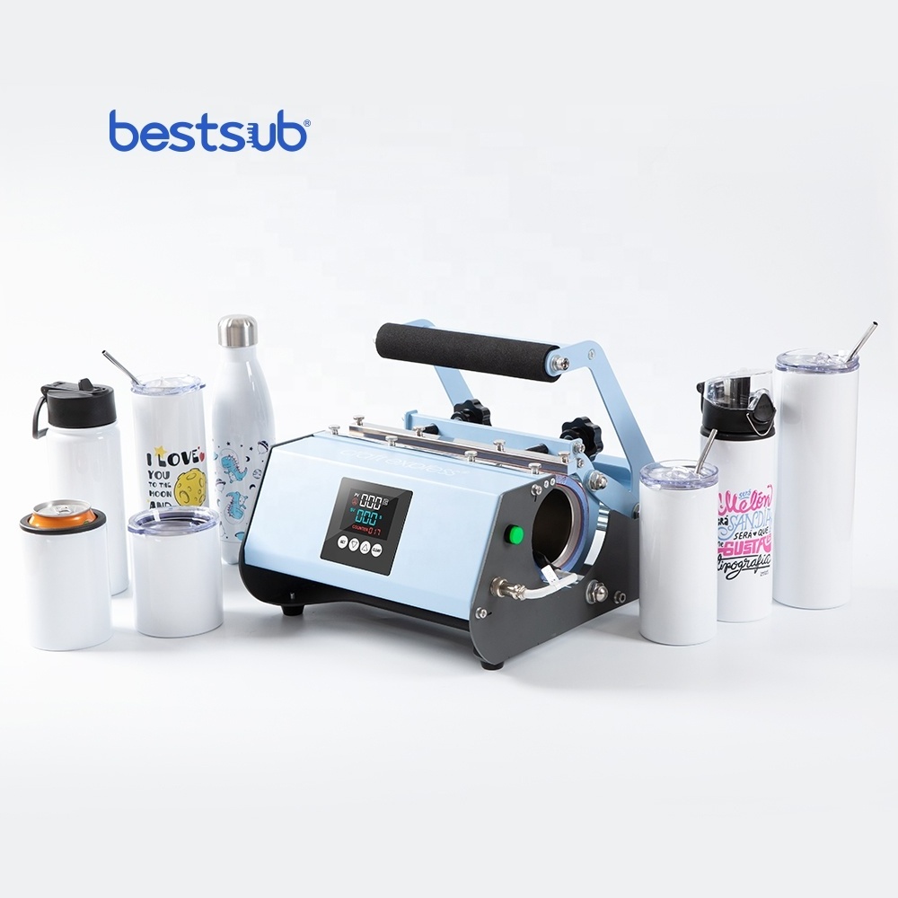 Bestsub Craft Sublimation Products Printing Heat Press Coffee 20 30 oz Tumbler Bottle Mug Printing Heat Press Machine