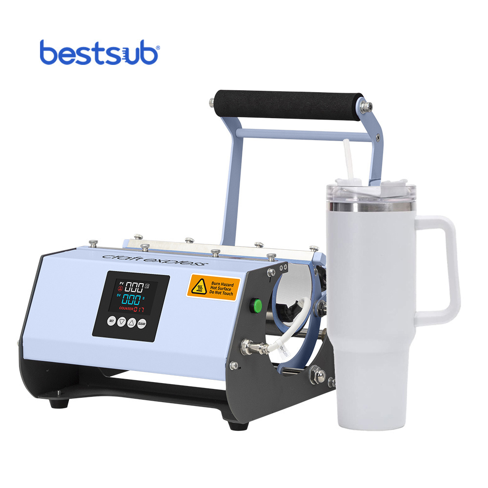 BestSub 40oz Elite Pro Max Tumbler wrap Mug Press Heat Transfer Press Machine element attachment