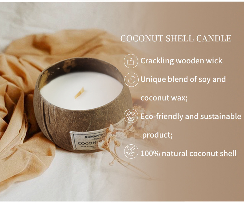 BESTUN Hot Sale Cheap Eco-Friendly And Safe Custom Logo Coconut Soy Wax Luxury Candles