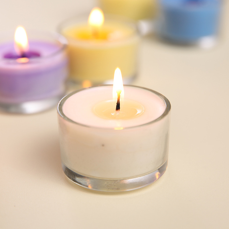 OEM Wholesale Hot Sale Superior Quality 50pcs Smokeless 100% Pure Paraffin Wax Small 8 Hours Tea Light Candles