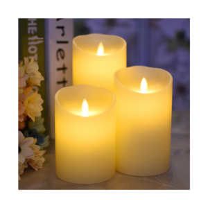 BESTSUN Factory Direct Sales Battery Powered Flameless Candles, Battery Pillar Candles