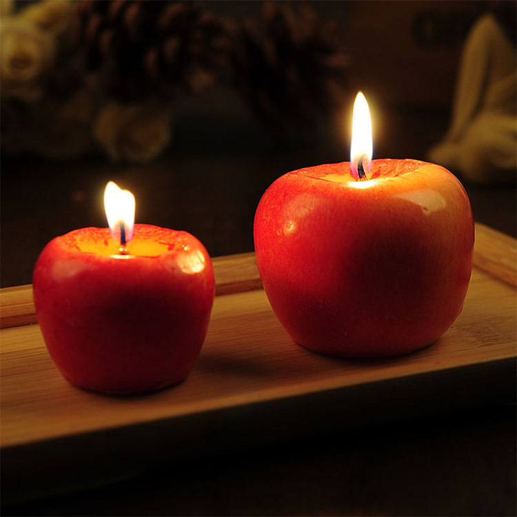 Factory Directly Customized Fancy Gifts Fruit Shaped Scented Candles