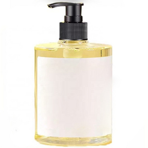 Shampoo Bottle New Design Empty 300ml 500ml 16oz Flat Shoulder Plastic PET Hand Sanitizer Bottle With Lotion Pump