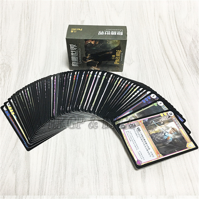 High quality custom trading game card foil package holographic cards