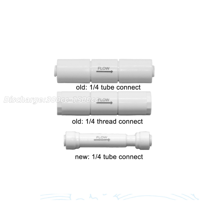 Use For Installing Of 2-brunch Pipes Tube O.D 1/4 Reverse Osmosis Water Flow Restrictor for Waste Water Discharge