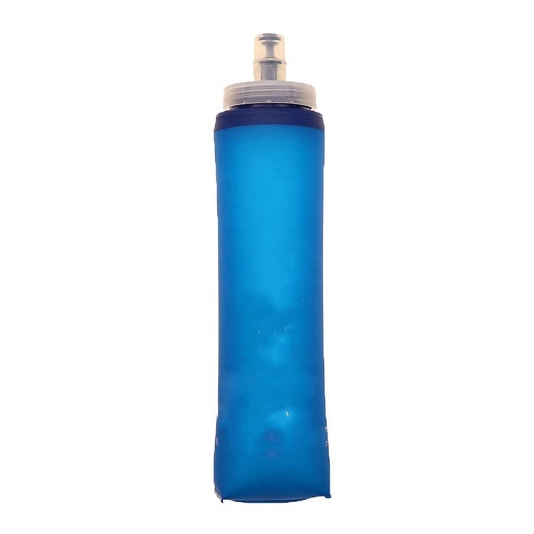 Soft Water Flask TPU Eco-Friendly Material Silicon Bite Valve 500Ml Hydration Flask For Outdoor Running