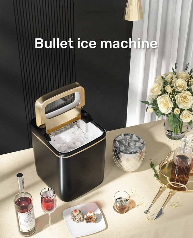 Wholesale ice maker household small bullet ice maker 10 kg ice machine