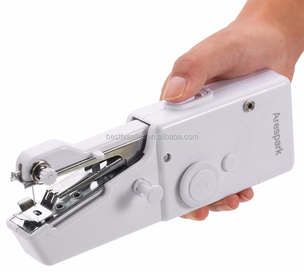 Arespark Portable Mini Handheld Sewing Machine, Electric Household Stitch Tool