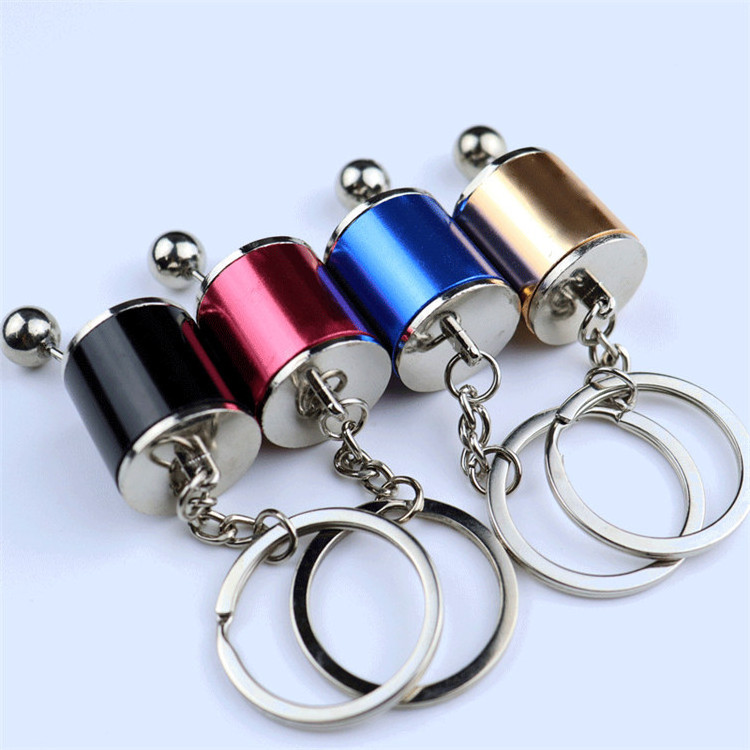 Car logo keychains Auto Car Part Keychain With Logo Model Gear Box Keychain Manual Shift Lever Keyring Keyfob