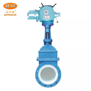 CZ-DXZ47 Series Cast Iron, Carbon Steel, Stainless Steel Electric Non-rising Stem Type Knife  Gate Valve