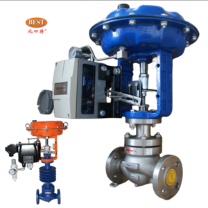 Factory Price T86 Pneumatic Single Seated flange gas water single seated remote gas proportional flow  pressure control valve