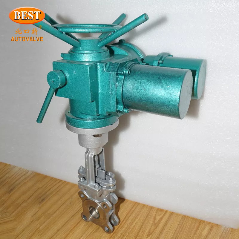 CZ-DXZ43 Series Cast Iron, Carbon Steel, Stainless Steel Electric Rising Stem Type Knife  Gate Valve