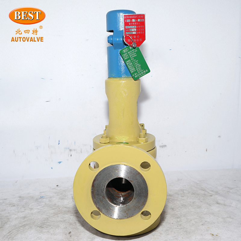 Valve Supplier AK814 Carbon Steel Spring Loaded CS Water Air Steam Oil Boiler Flange Pressure Relief Safety Valve PSV