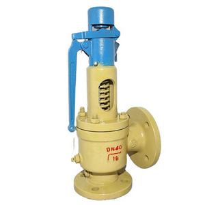 Valve Supplier AK814 Carbon Steel Spring Loaded CS Water Air Steam Oil Boiler Flange Pressure Relief Safety Valve PSV