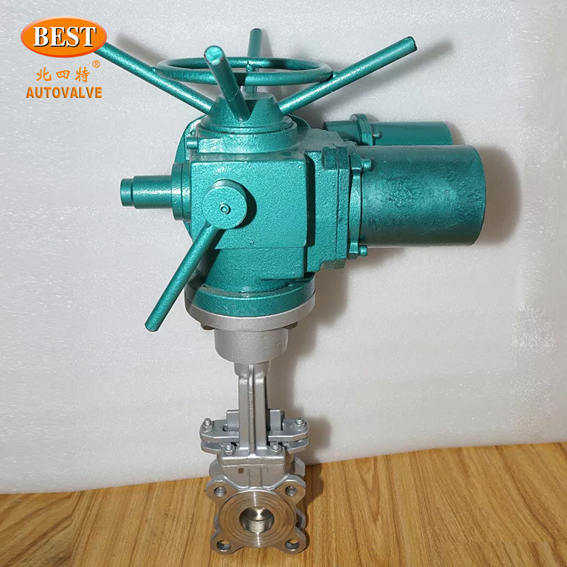 CZ-DXZ43 Series Cast Iron, Carbon Steel, Stainless Steel Electric Rising Stem Type Knife  Gate Valve