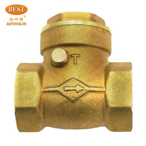 H14-T Brass   H14-C Carbon Steel   H14-B Stainless Steel Series Swing Female  Thread Check Valve