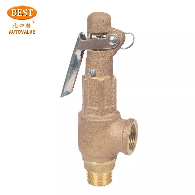 Factory Price safety valves kuningan for boiler steam AQ702 AB712 high pressure Bronze Thread Relief Water Air safety valve