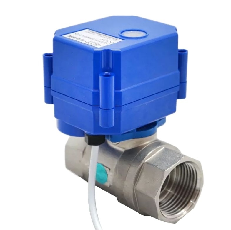 C520-B SS Series 2 Way Micro Electric Ball Valve 1/2