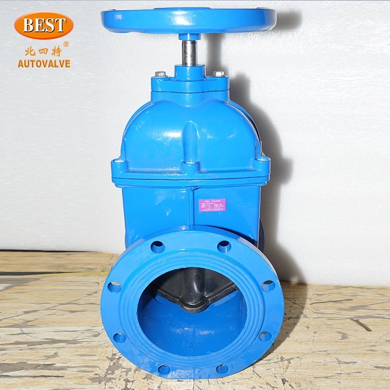 Z90-QF Ductile Iron Series Non-rising stem Resilient Seat Soft Sealing Flanged Type Gate Valve