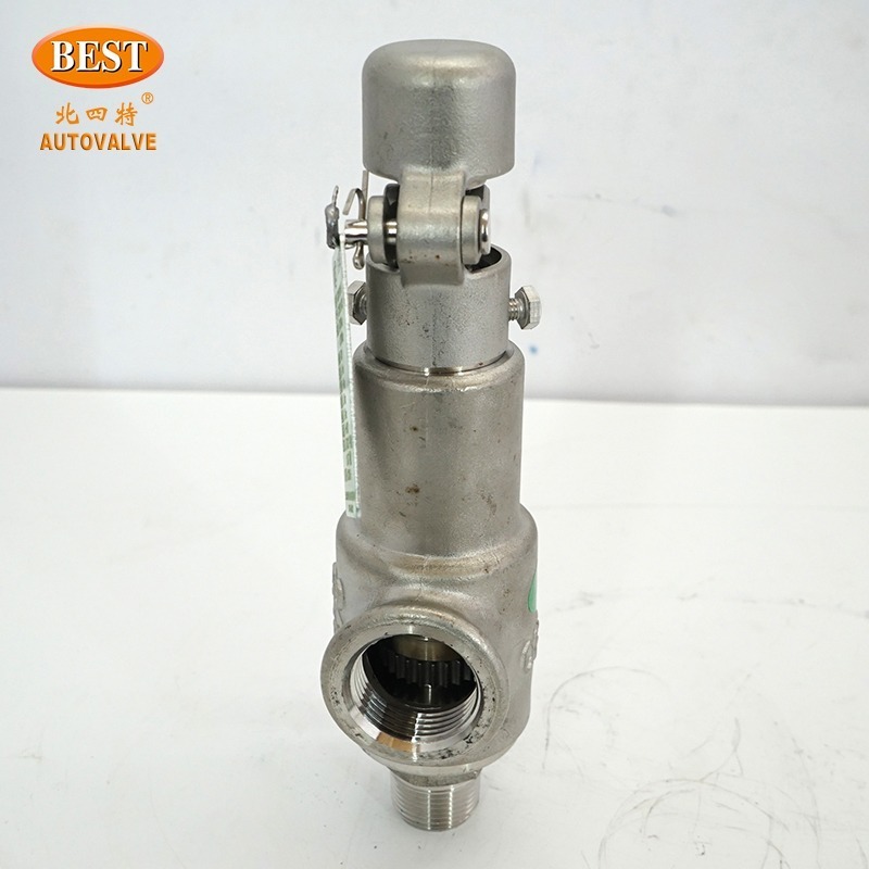 Water Air steam boiler Safety Valve AB812-B Stainless Steel SS304 SS316 Spring Full Lift thread Pressure Relief Valve