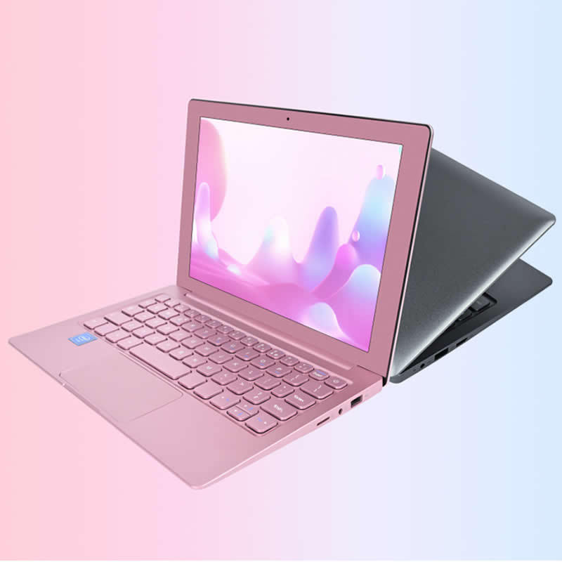 2024 High quality 10.1 inch oem laptop with 6G  128 GB , win 10 notebook cheap PC Intel N4120