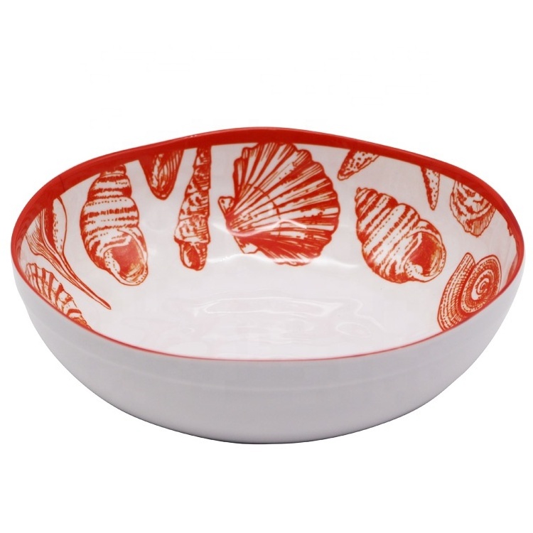 cute plastic nest candy bake round animal melamine large serving noodle bowl