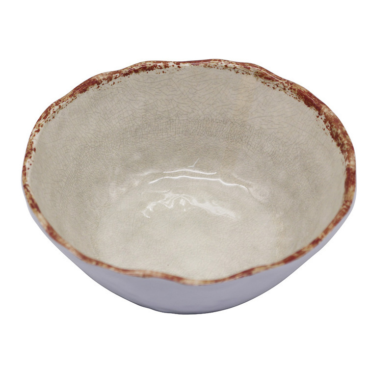 new design Plastic melamine fish Bake Bowl