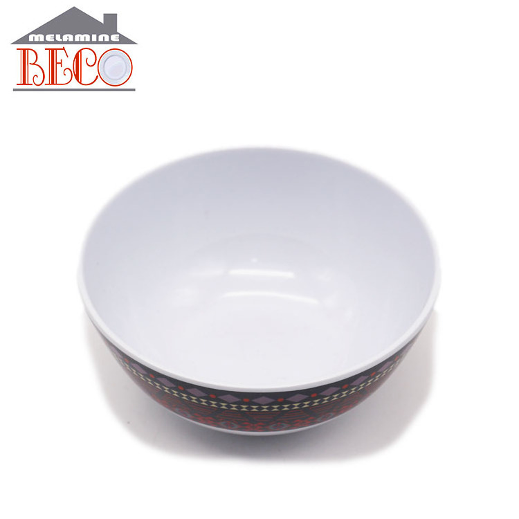 6 inches Chinese home wholesale rice plastic serving melamine round bowls