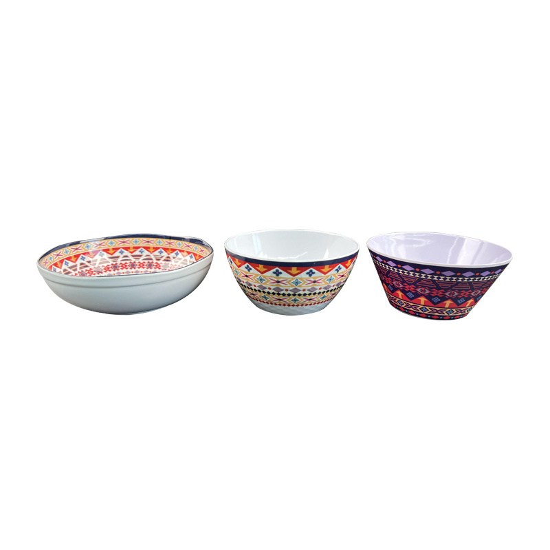 Personalizados melamine mizo soup bowl, custom 6