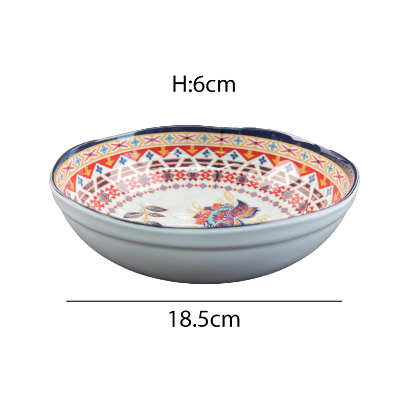 Personalizados melamine mizo soup bowl, custom 6