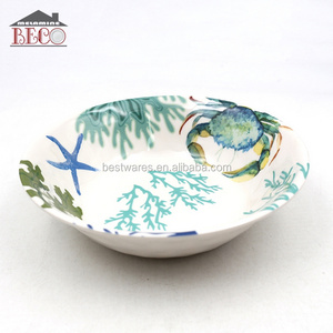 new design Plastic melamine fish Bake Bowl