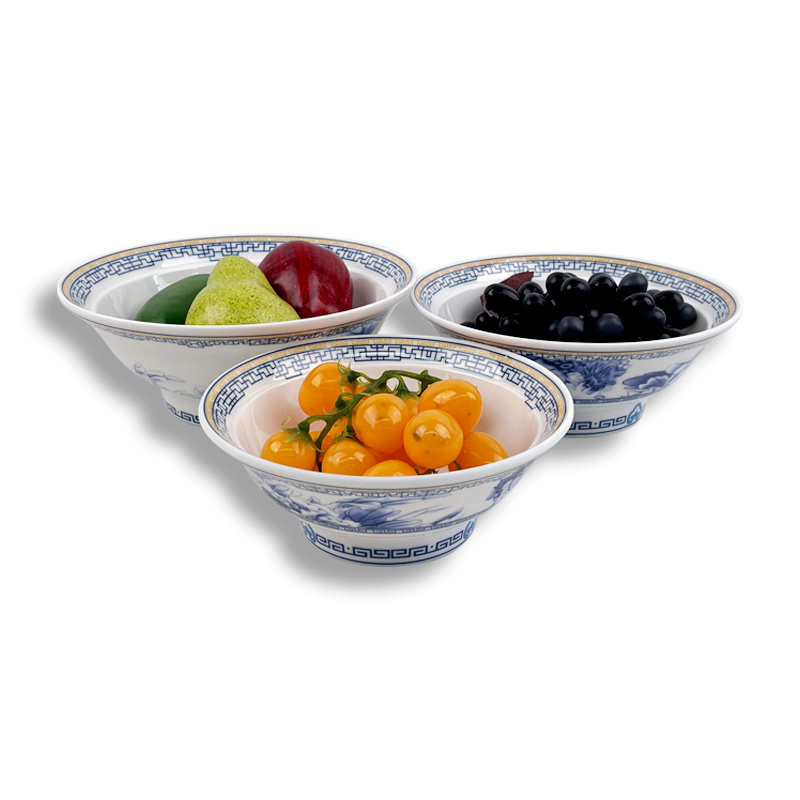 New fashion plastic melamine ramen salad bowl for  japanese tableware set wholesale