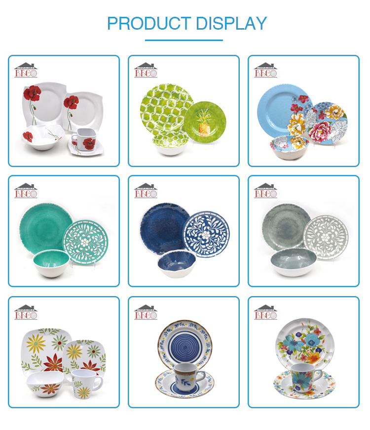 High Quality Chinese Candy Color Round Melamine Plastic Small Soup Rice Bowl