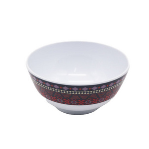 6 inches Chinese home wholesale rice plastic serving melamine round bowls