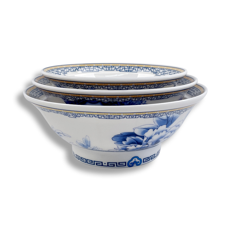 New fashion plastic melamine ramen salad bowl for  japanese tableware set wholesale