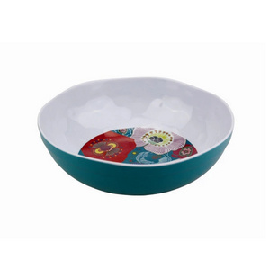 Wholesale Factory 12" plastic melamine round salad bowl for sale