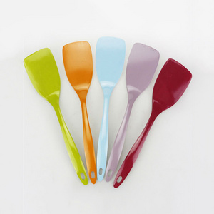 High temperature resistant Spatula spoon fork melamine plastic kitchen cook utensil items sets