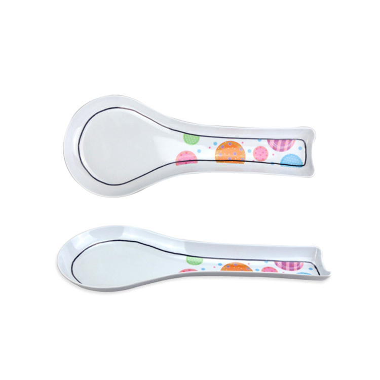 High temperature resistant Spatula spoon fork melamine plastic kitchen cook utensil items sets