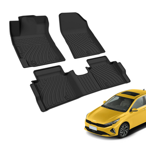 Wholesale custom water containment 3d car floor mats anti slip two layers car floor mats for KIA k3