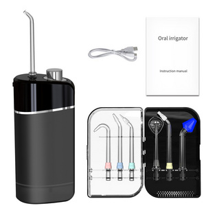 Rechargeable Teeth Irrigatore Orale Cleaning Tooth Tartar Cleaner Portable Oral care water Irrigator Nozzles Water Flosser