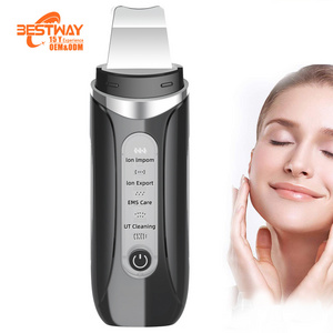 Beauty Care Equipment Facial Scraper Face Electric Ultrasound Ultrasonic Skin Spatula Scrubber Spatula Skin