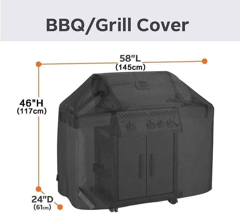 Custom Design heavy duty Waterproof UV Outdoors Fire Pit Cover BBQ Grill Cover