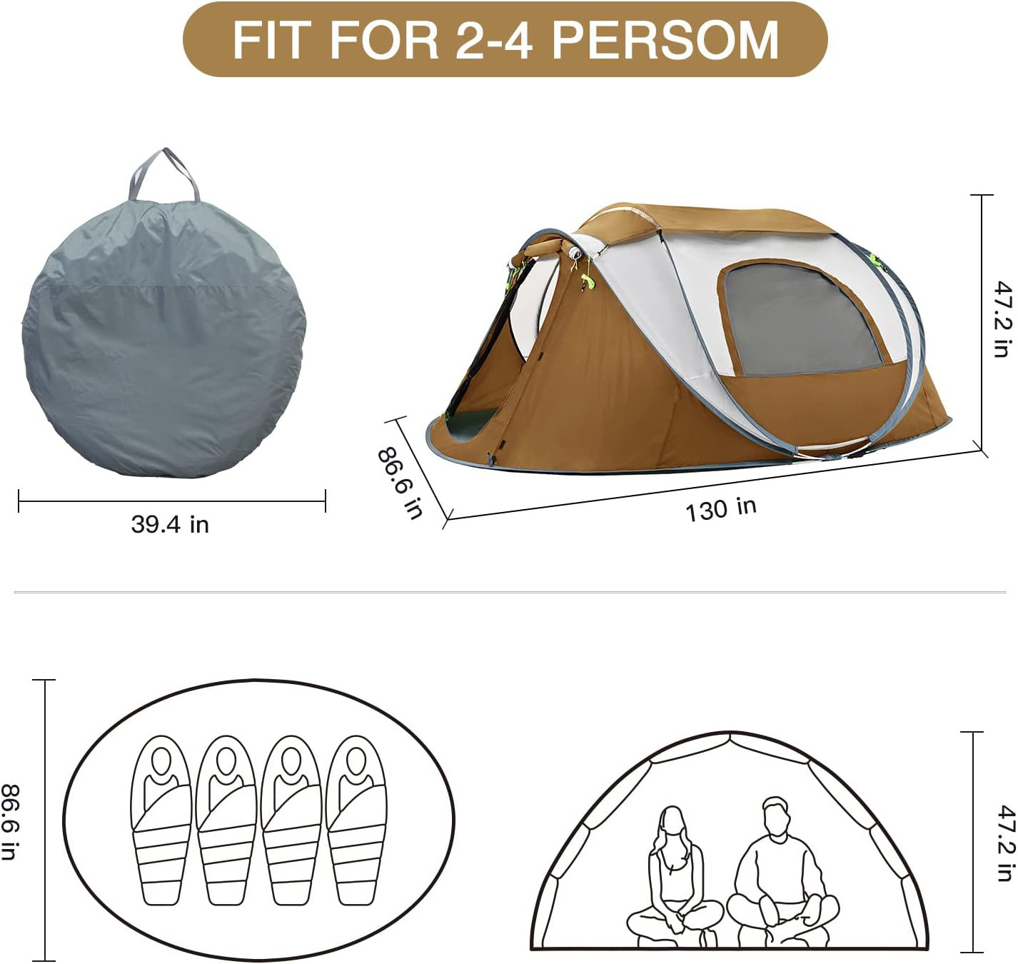 heavy duty pop-up gazebo tent with sidewalls 3mx6m pop up cat tent easy pop up camping tent Outdoors